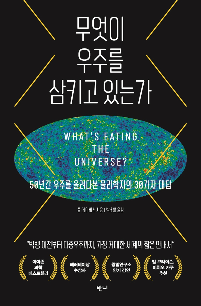 무엇이 우주를 삼키고 있는가 : 50년간 우주를 올려다본 물리학자의 30가지 대답