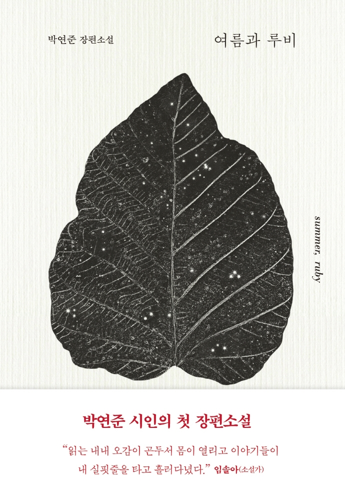 여름과 루비 = Summer, ruby : 박연준 장편소설