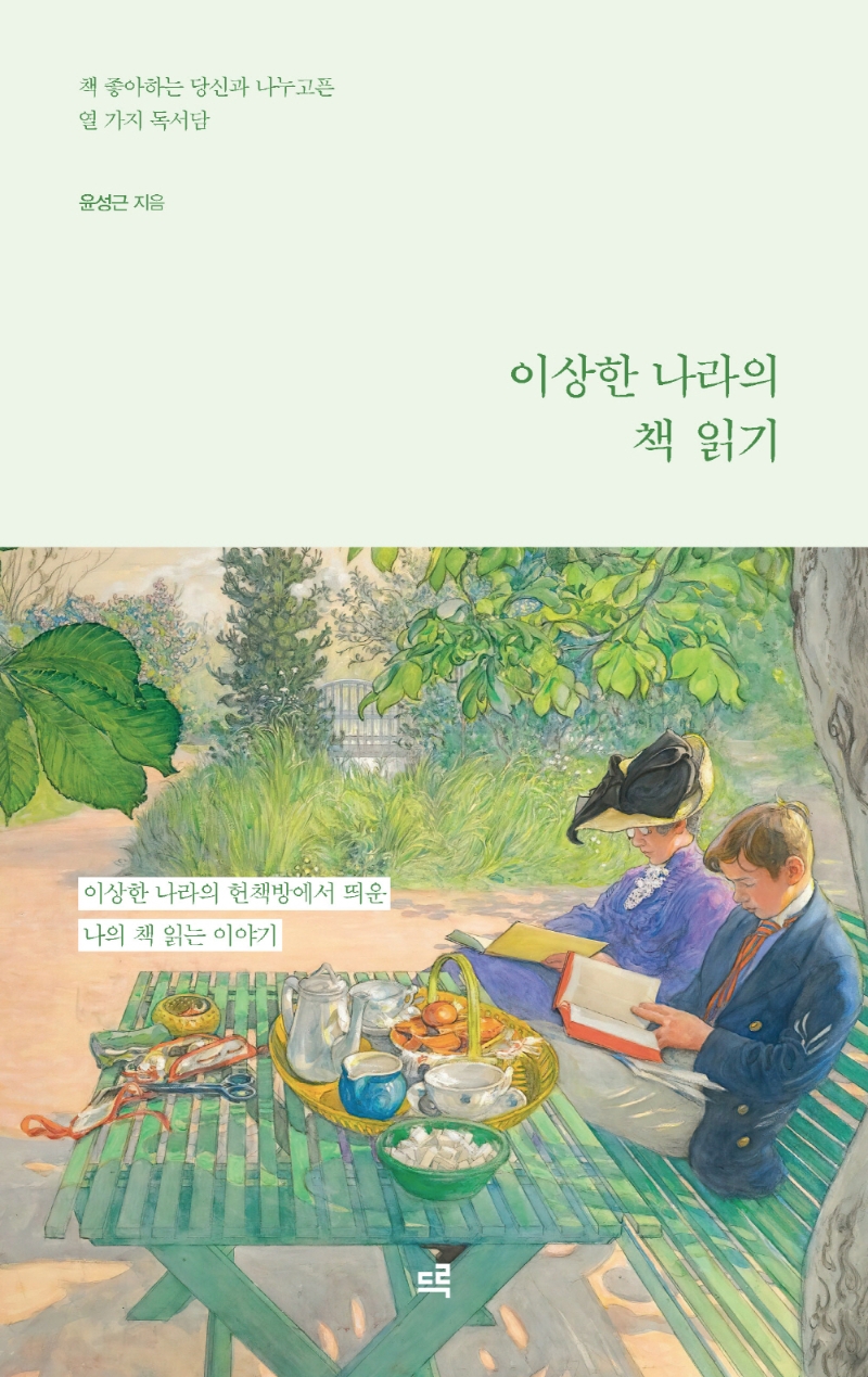 이상한 나라의 책 읽기 : 책 좋아하는 당신과 나누고픈 열 가지 독서담 : 큰글자도서