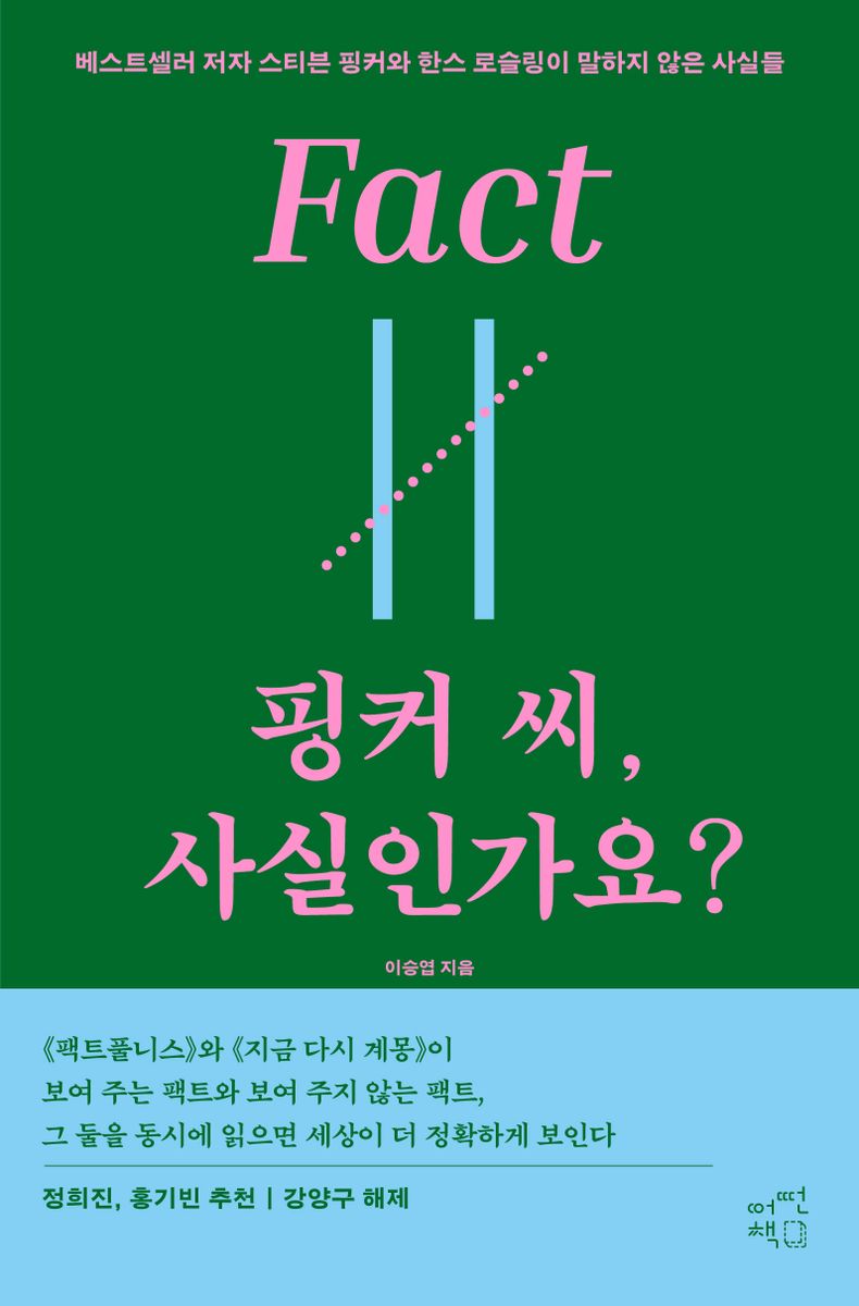 핑커 씨, 사실인가요? = Is that fact, Mr. Pinker? : 베스트셀러 저자 스티븐 핑커와 한스 로슬링이 말하지 않은 사실들