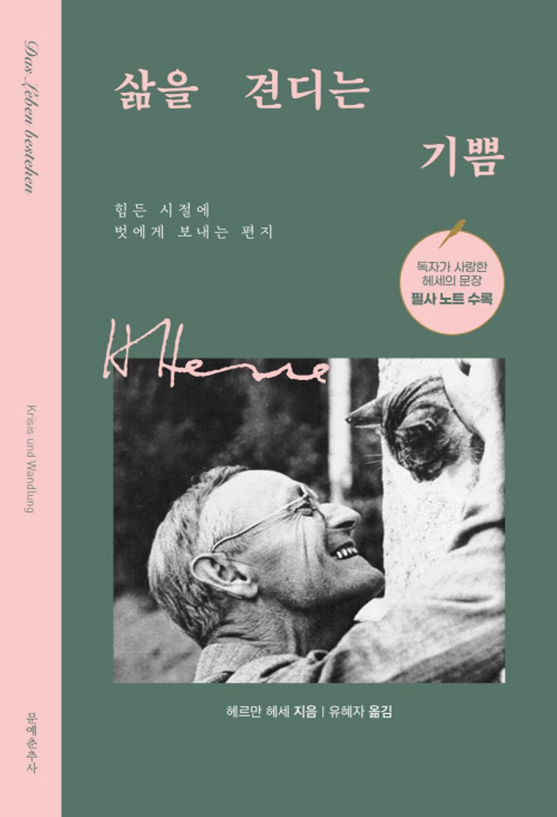 삶을 견디는 기쁨 : 힘든 시절에 벗에게 보내는 편지