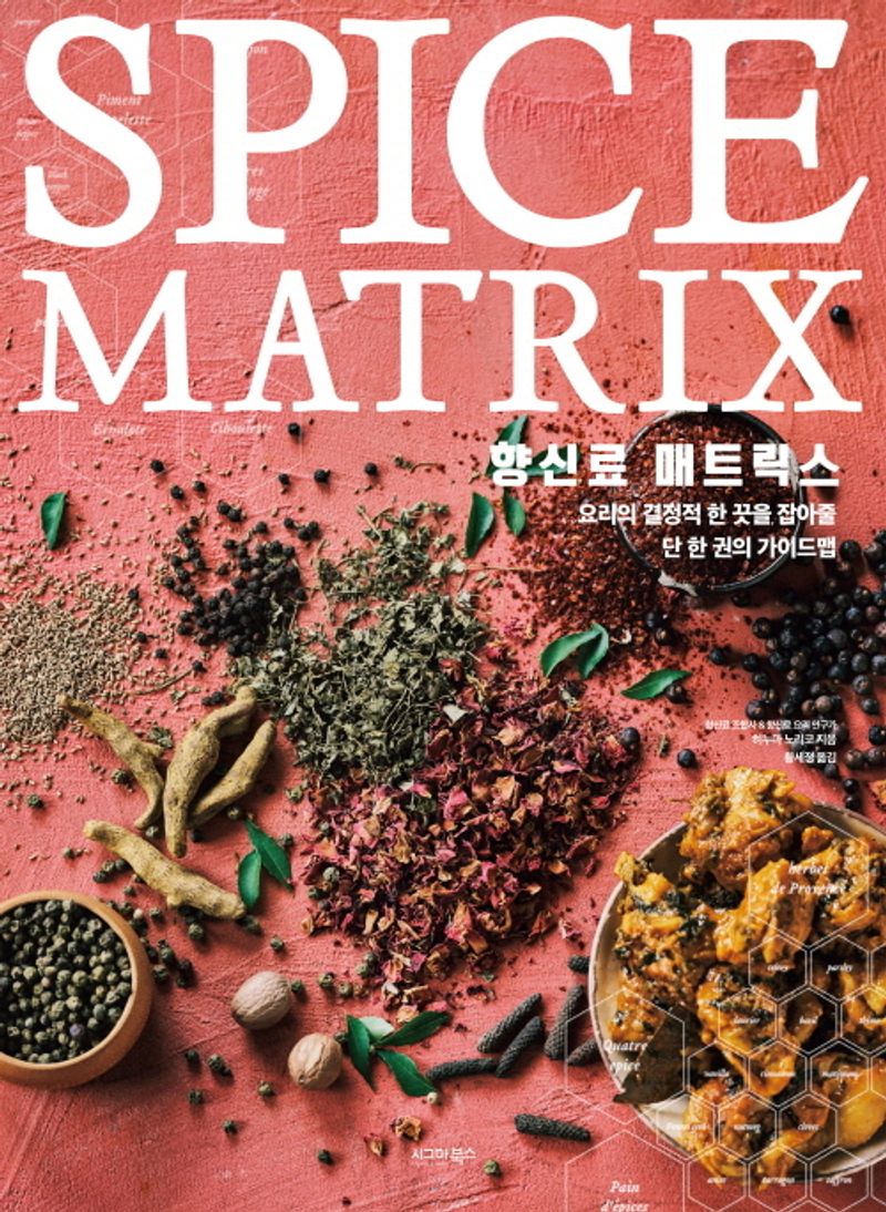 향신료 매트릭스 = Spice matrix : 요리의 결정적 한 끗을 잡아줄 단 한 권의 가이드맵