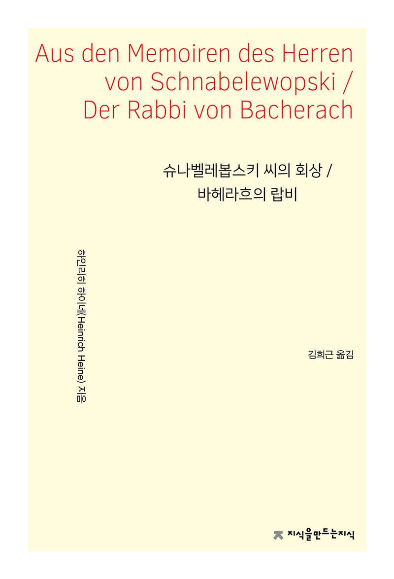 슈나벨레봅스키 씨의 회상 ; 바헤라흐의 랍비