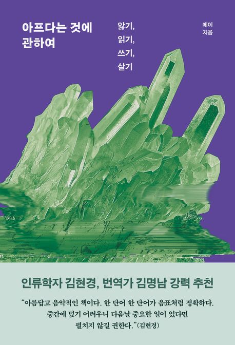 아프다는 것에 관하여 : 앓기, 읽기, 쓰기, 살기