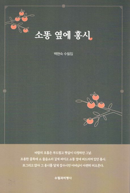 소똥 옆에 홍시 : 백현숙 수필집