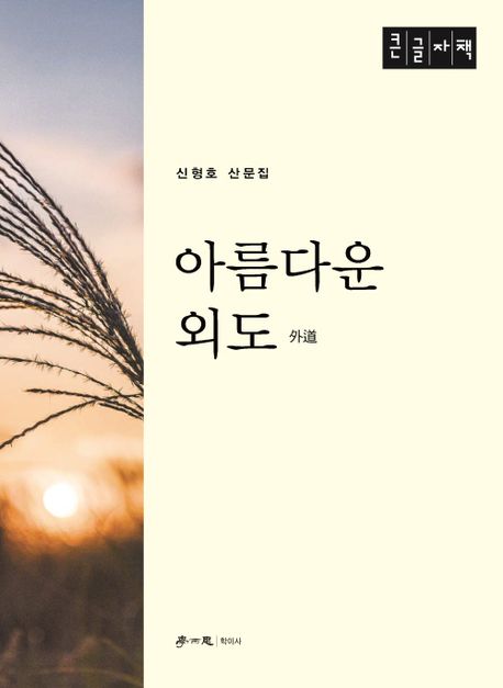 아름다운 외도(外道) : 신형호 산문집 : 큰글자책