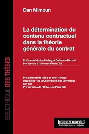 La détermination du contenu contractuel dans la théorie générale du contrat