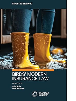 Birds' modern insurance law