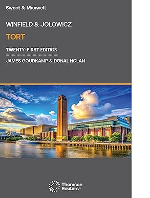 Winfield and Jolowicz on tort