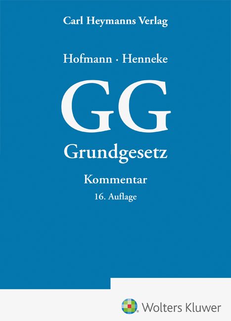 GG Kommentar zum Grundgesetz