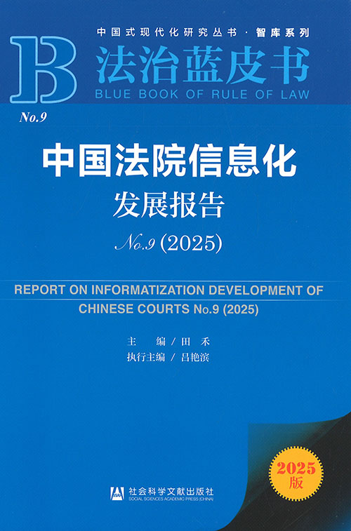 中国法院信息化发展报告 = Report on informatization development of Chinese courts. no. 9(2025)