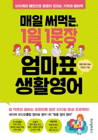 매일 써먹는, 1일 1문장 엄마표 생활영어 : 100개의 패턴으로 말문이 트이는 기적의 영어책