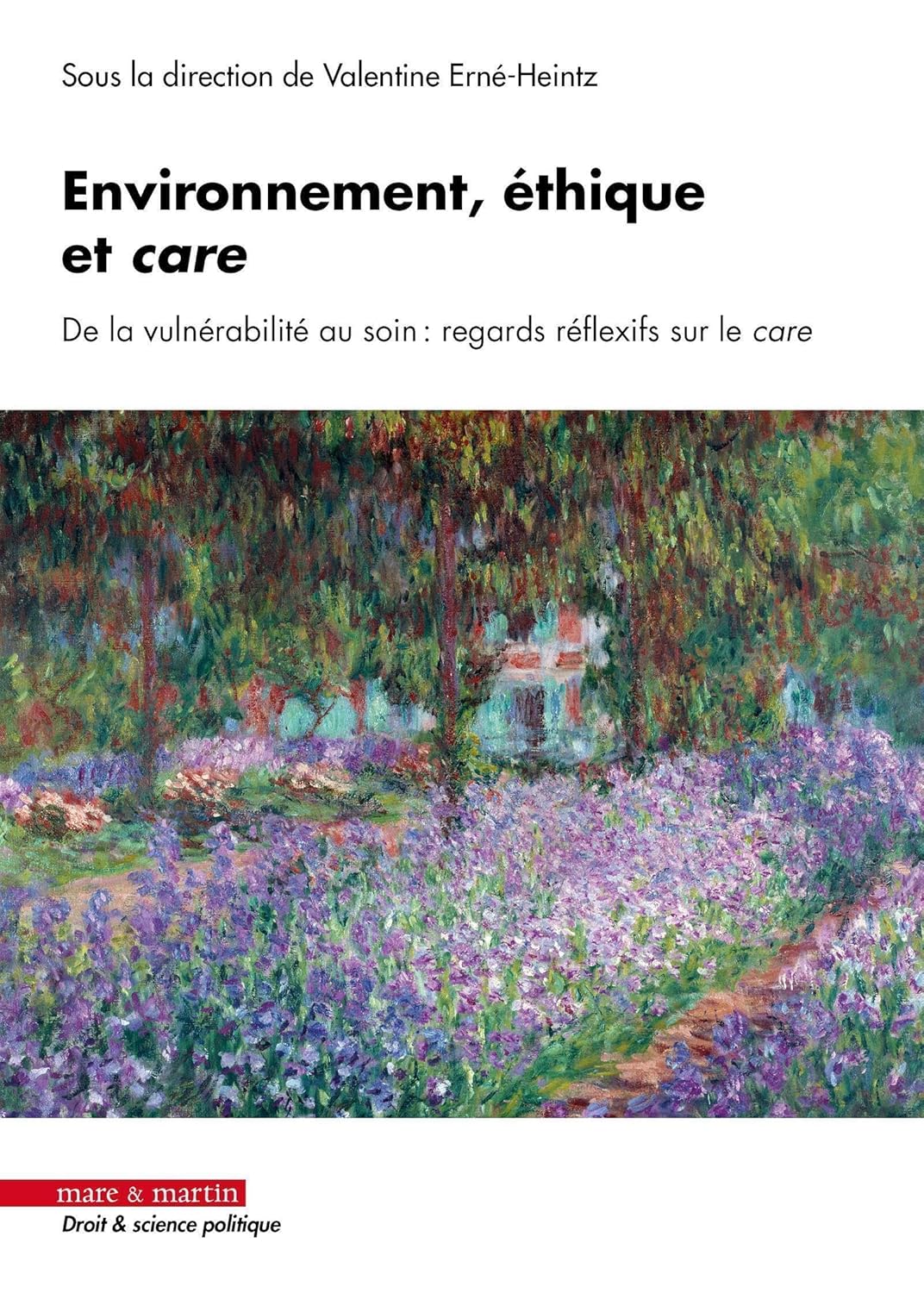 Environnement, éthique et care : de la vulnérabilité au soin : regards réflexifs sur le care