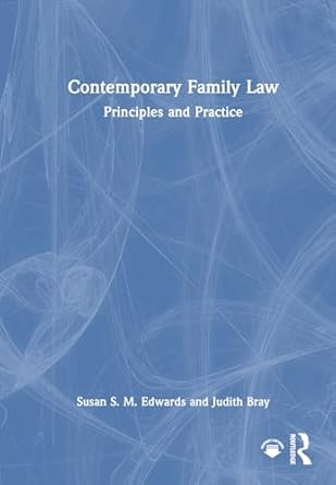 Contemporary family law : principles and practice